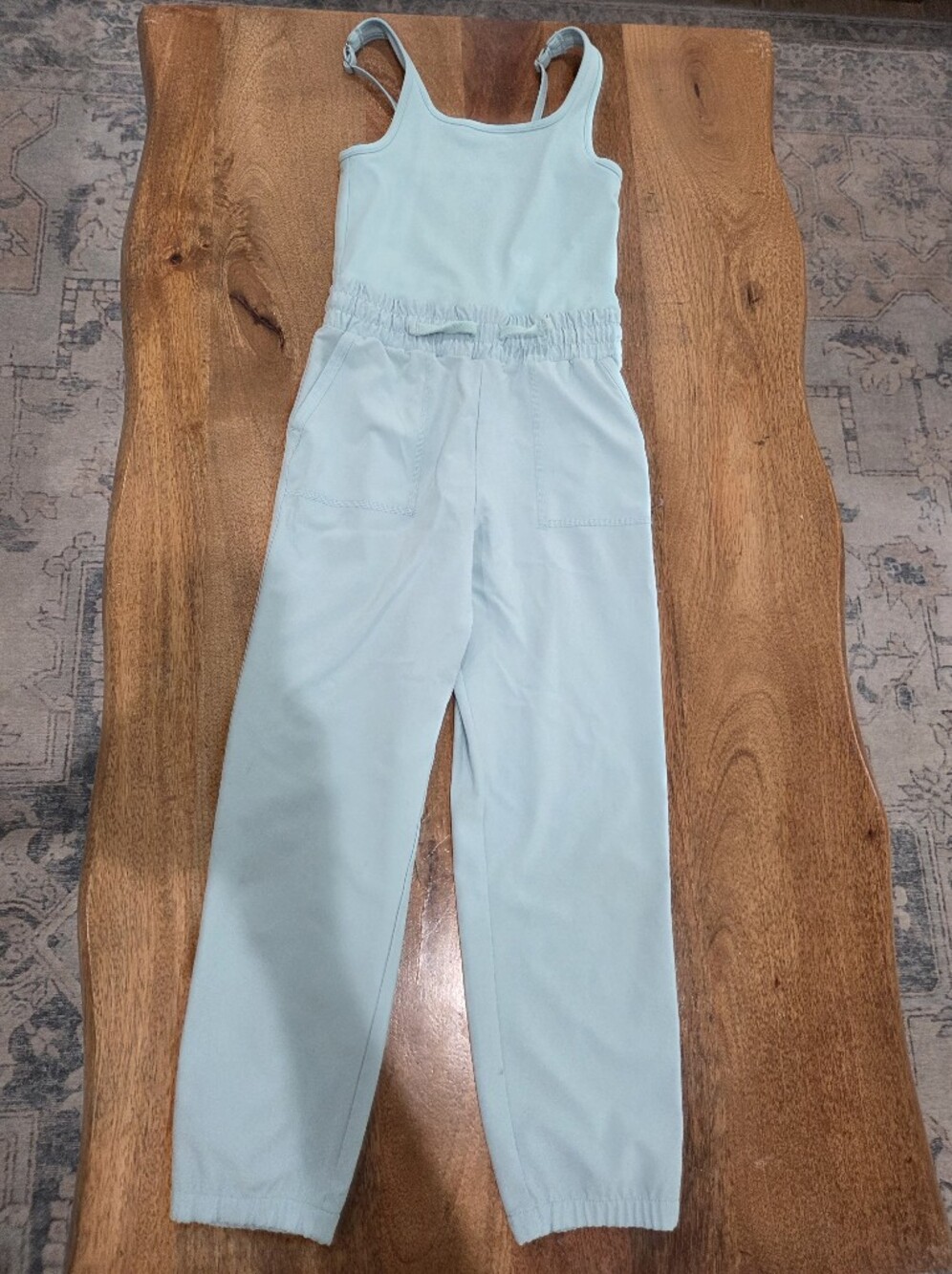 abercrombie kidsYPB Light Blue Jumpsuit